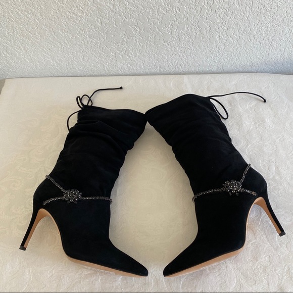 badgley mischka embellished boots - Picture 3 of 12